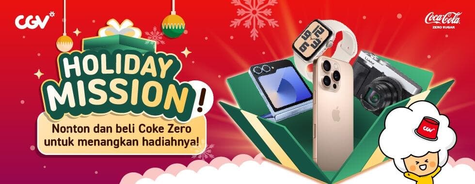 CGV Holiday Mission x Coke Zero dimulai!